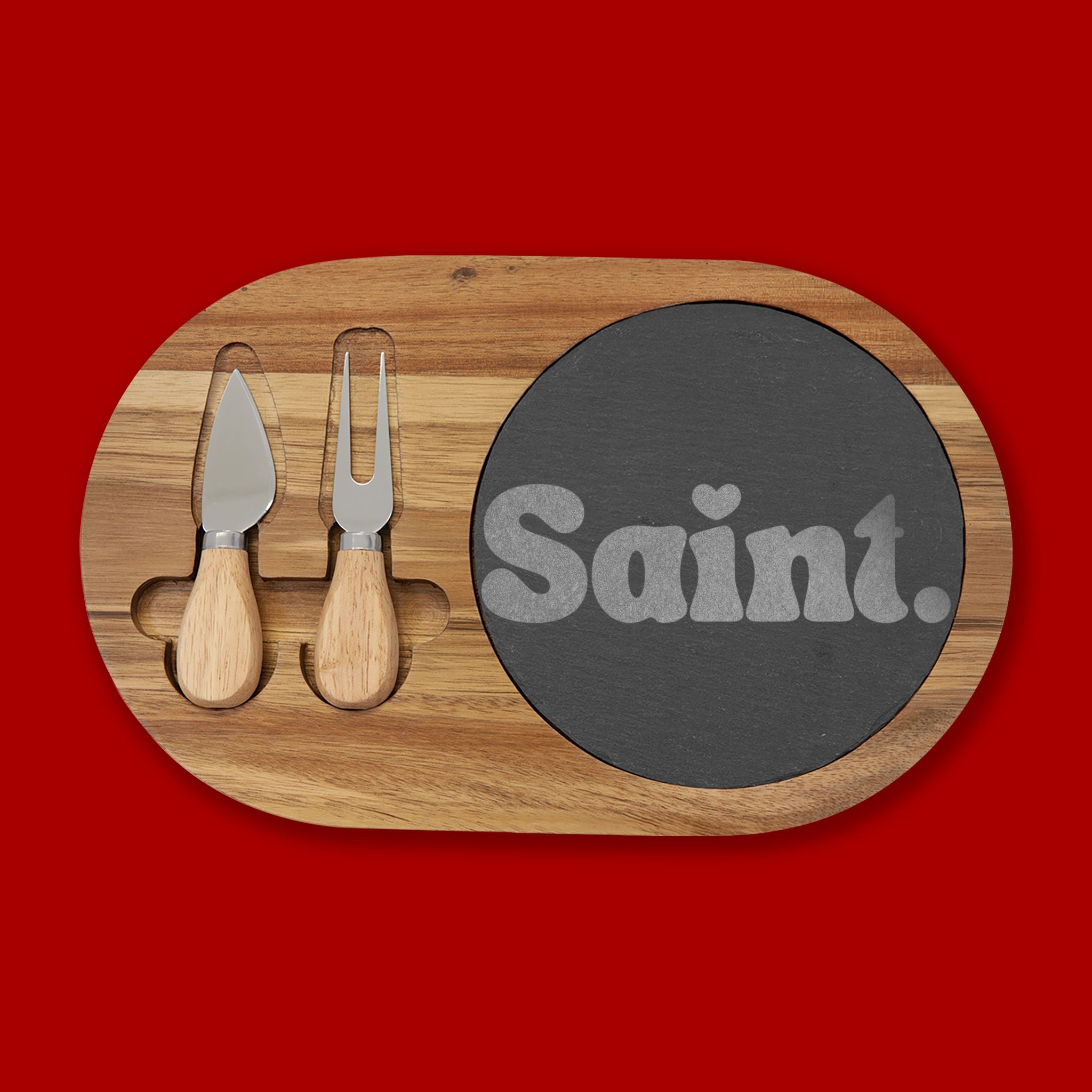 Saint Engraved Charcuterie Board