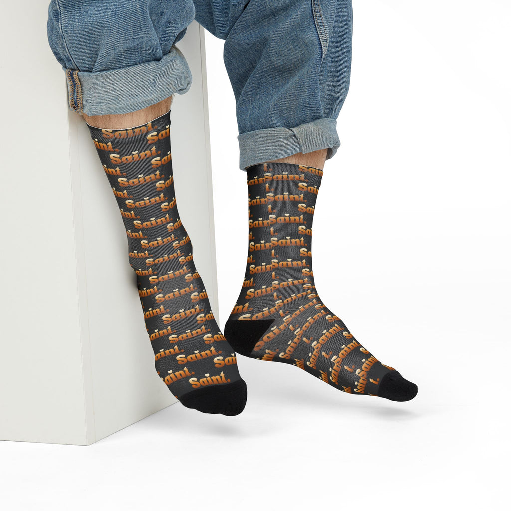 Golden Saint Street Socks