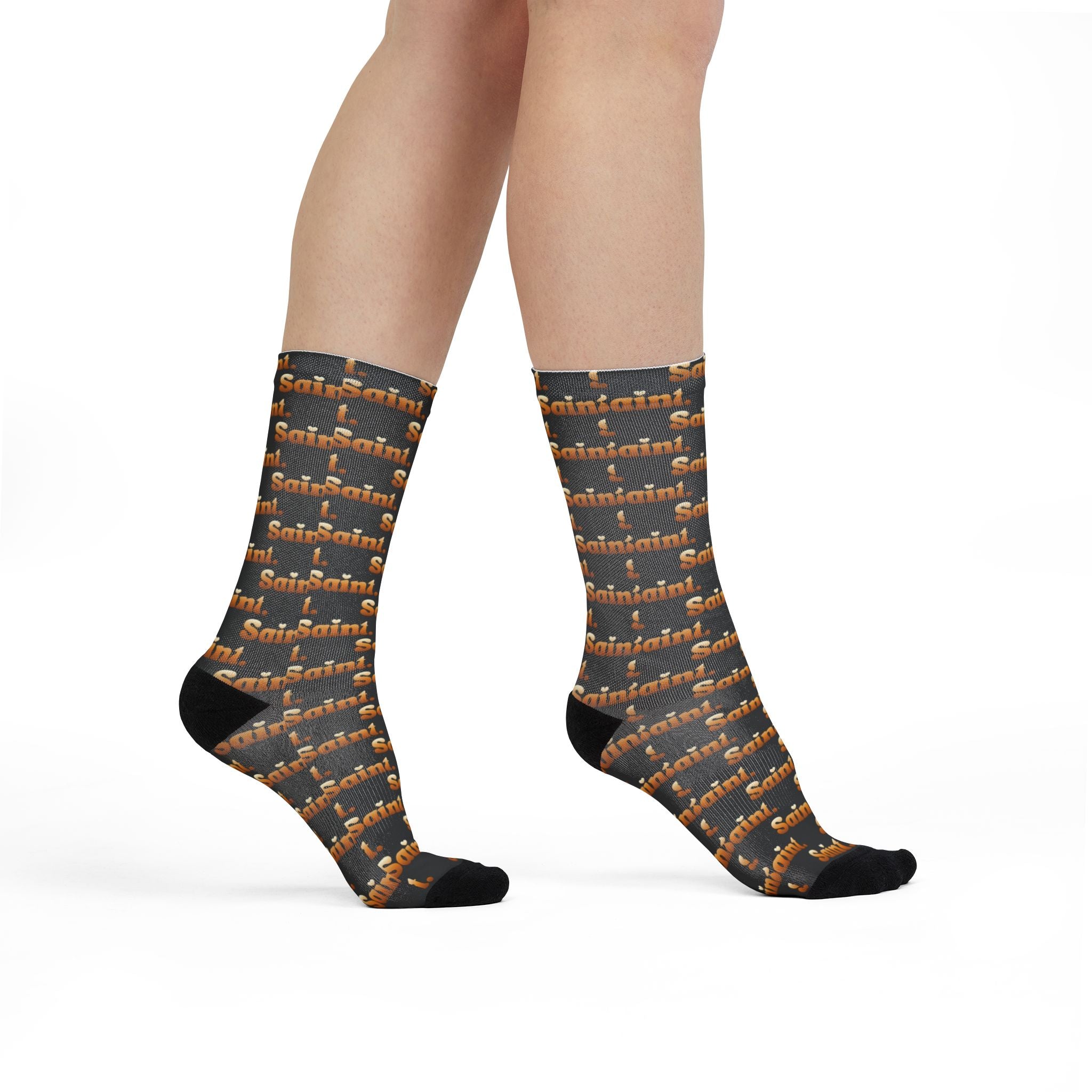 Golden Saint Street Socks