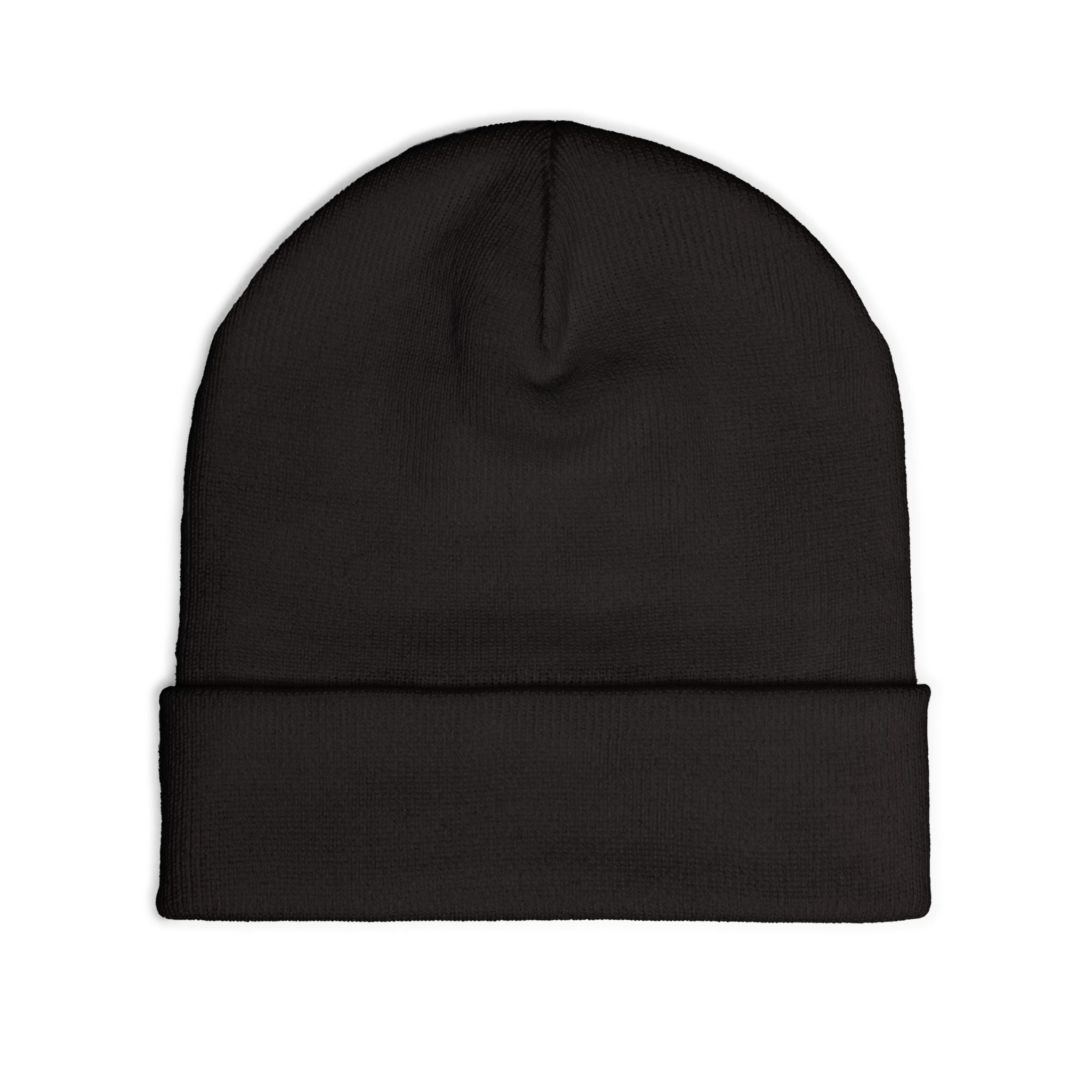Saint Embroidered Knit Beanie