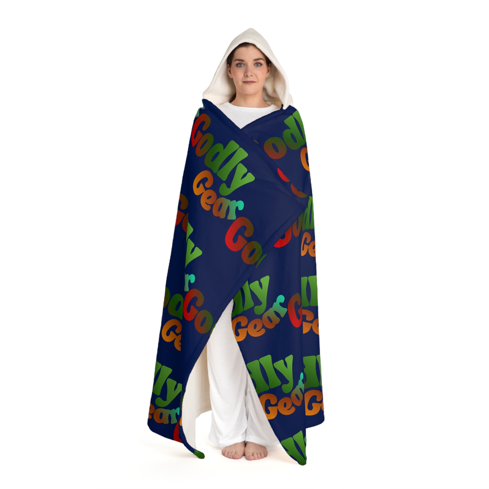Hooded Godly Gear Fleece Blanket