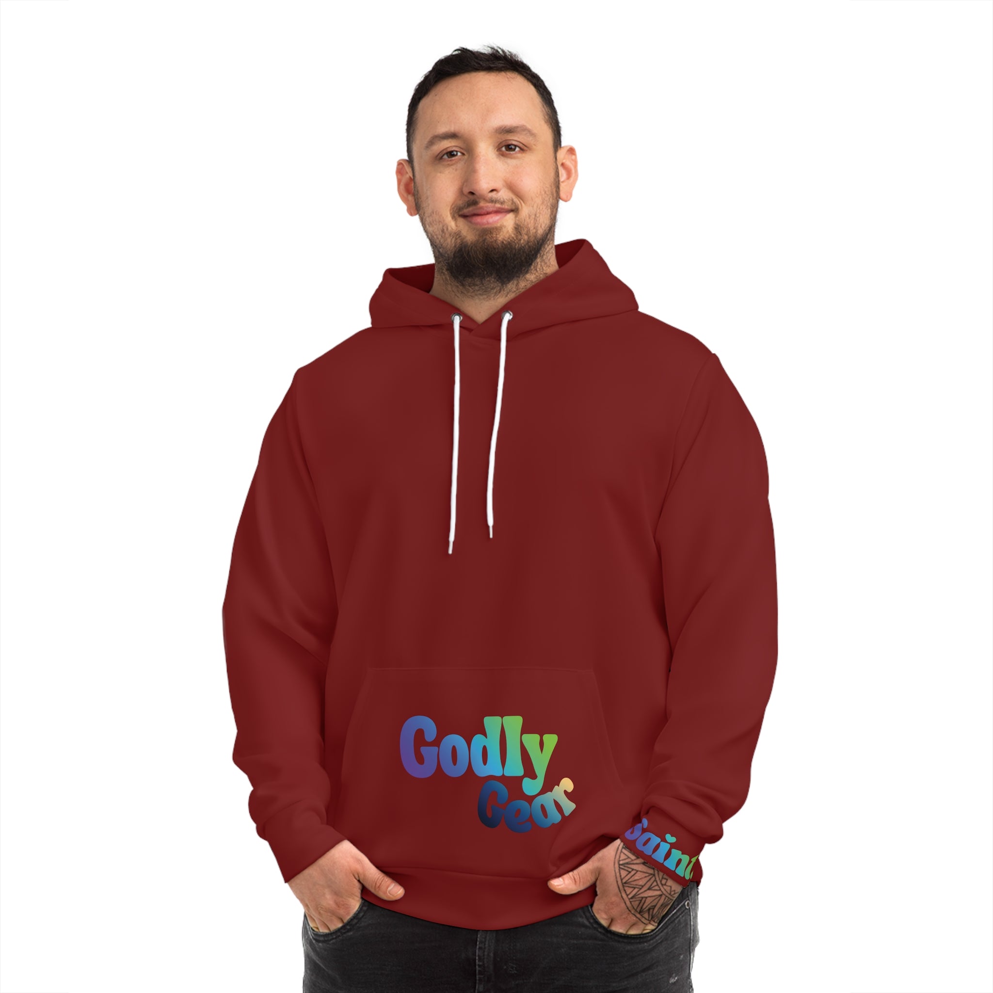 Godly Saint Hoodie (Burg)