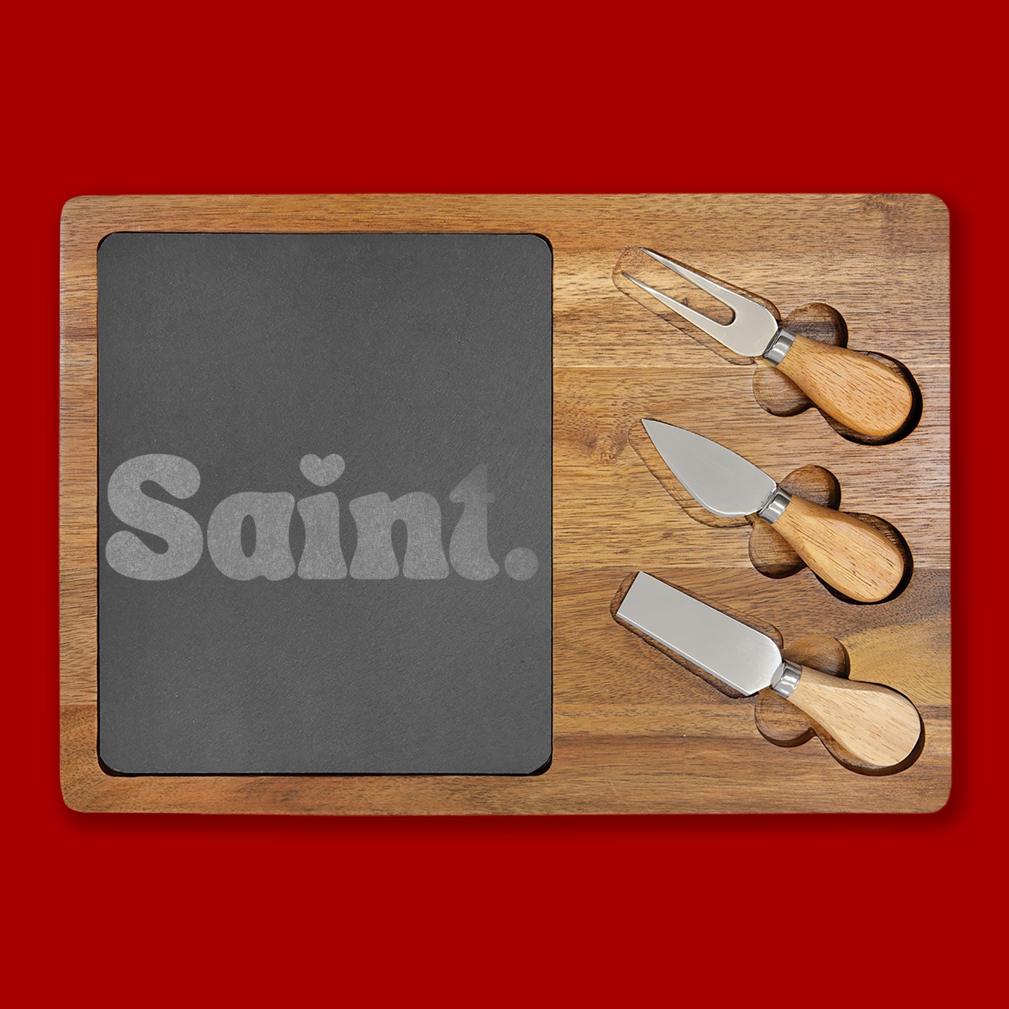 Saint Engraved Charcuterie Board