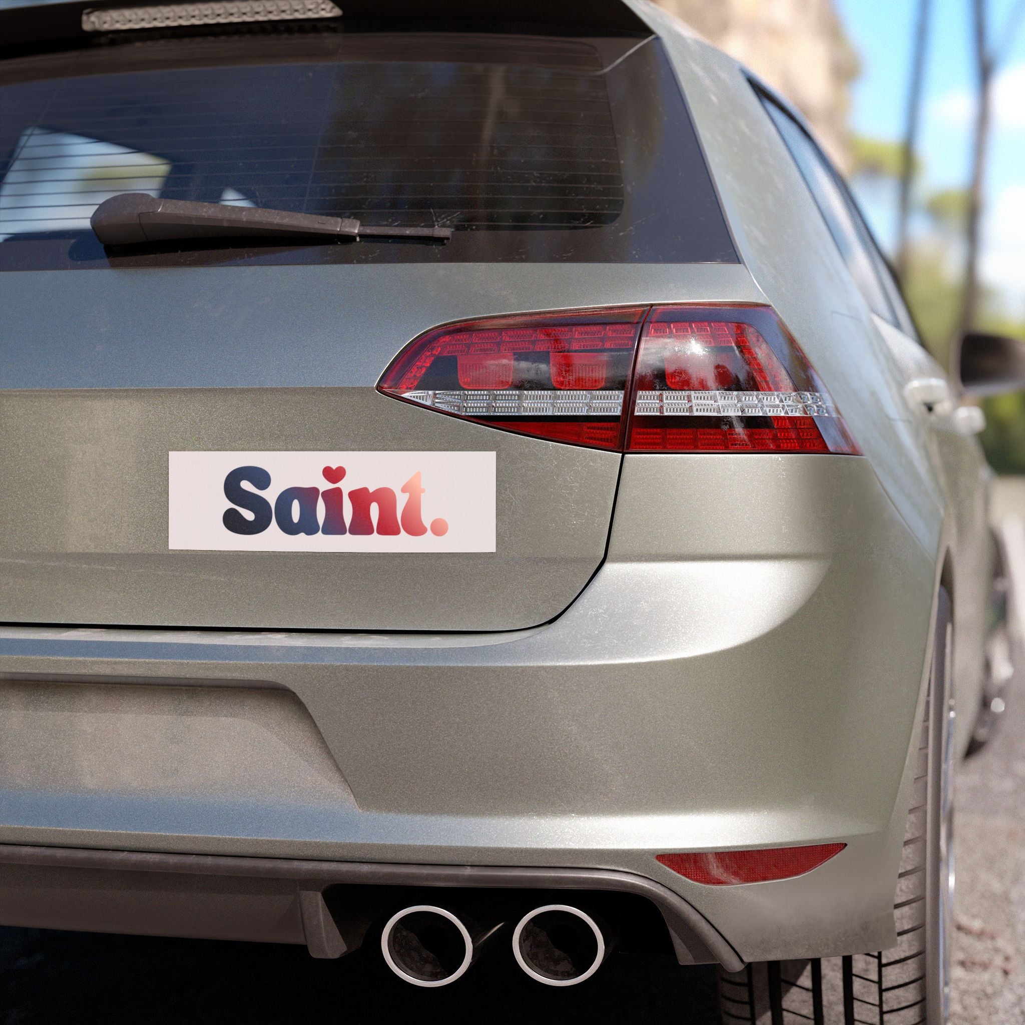 Saint Car Magnet