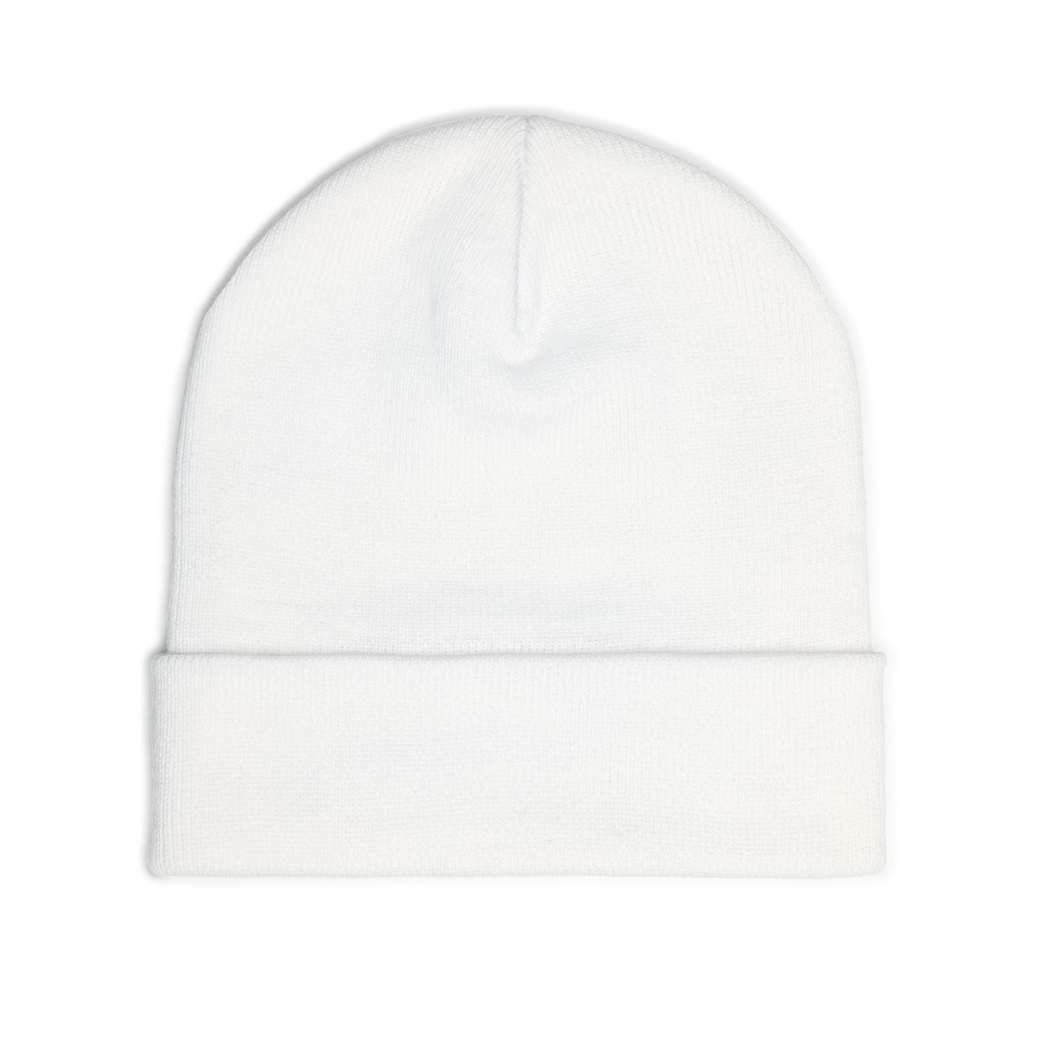 Saint Embroidered Knit Beanie