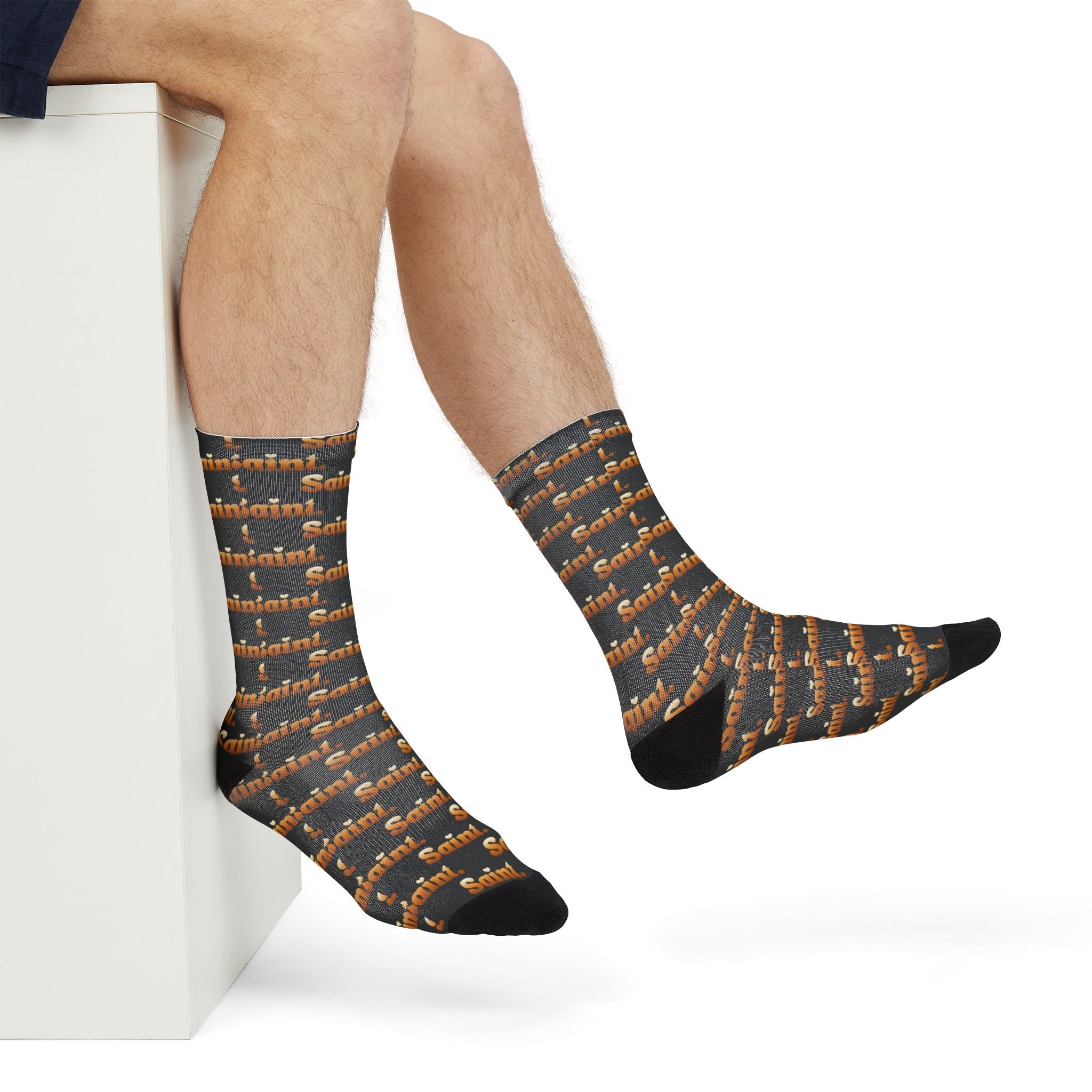 Golden Saint Street Socks