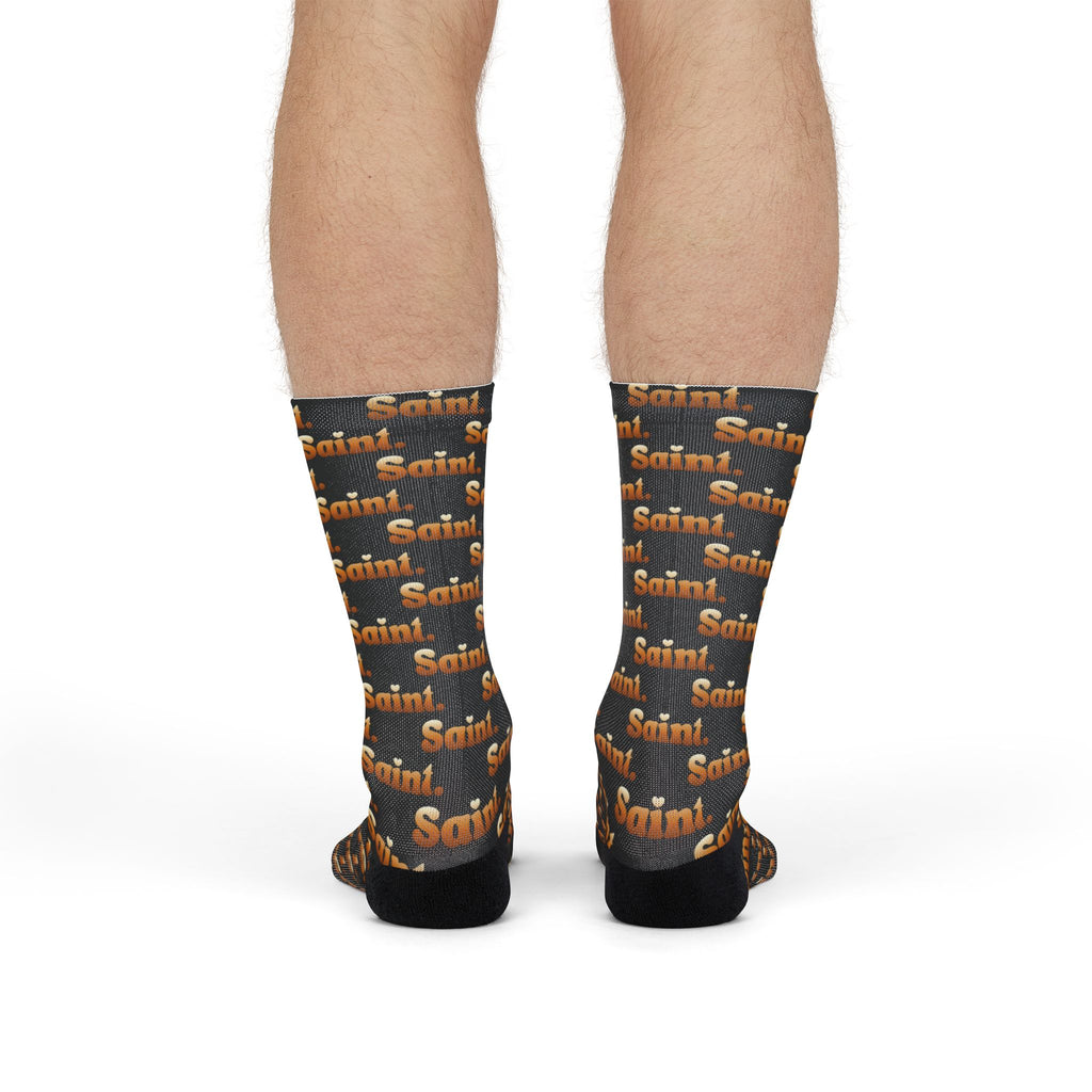Golden Saint Street Socks