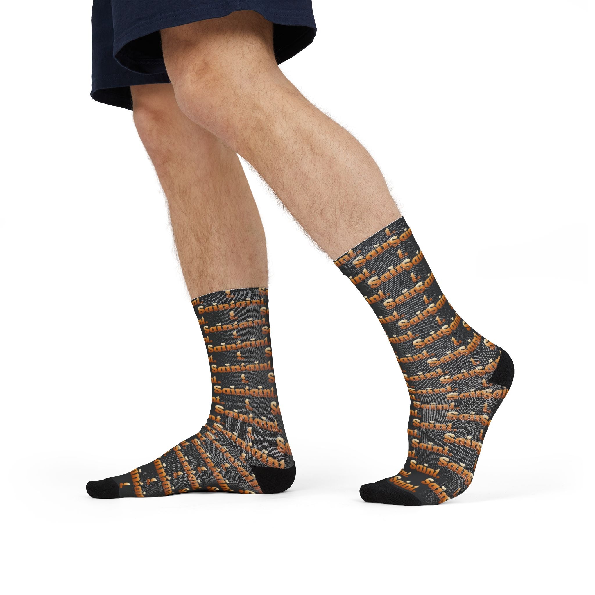 Golden Saint Street Socks