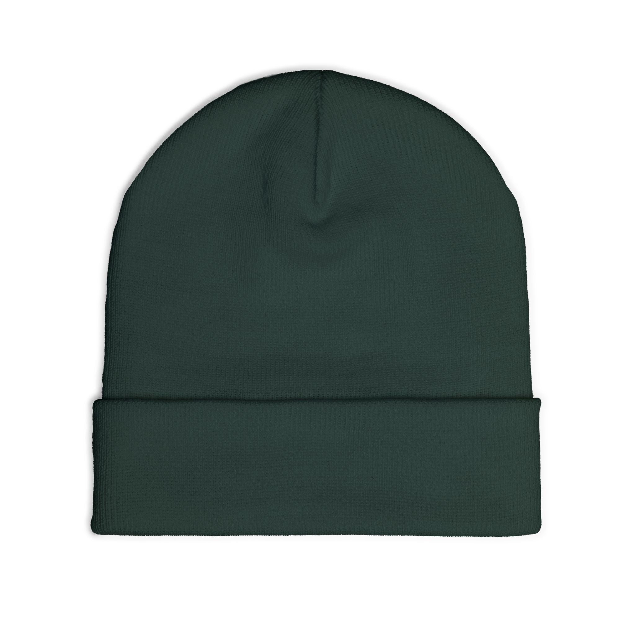 Saint Embroidered Knit Beanie