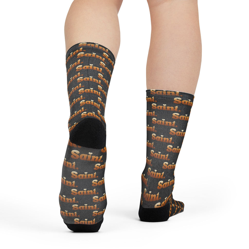 Golden Saint Street Socks