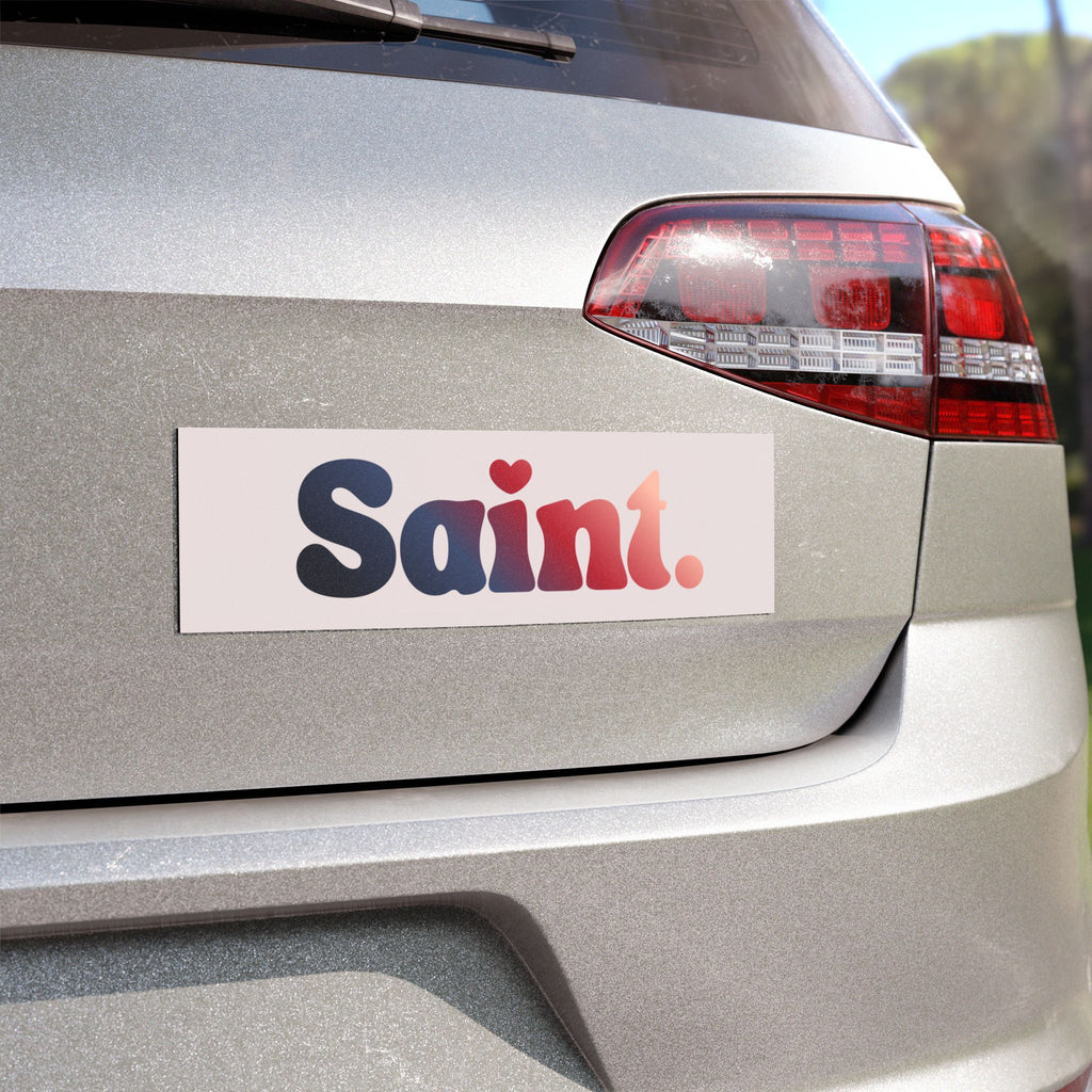 Saint Car Magnet